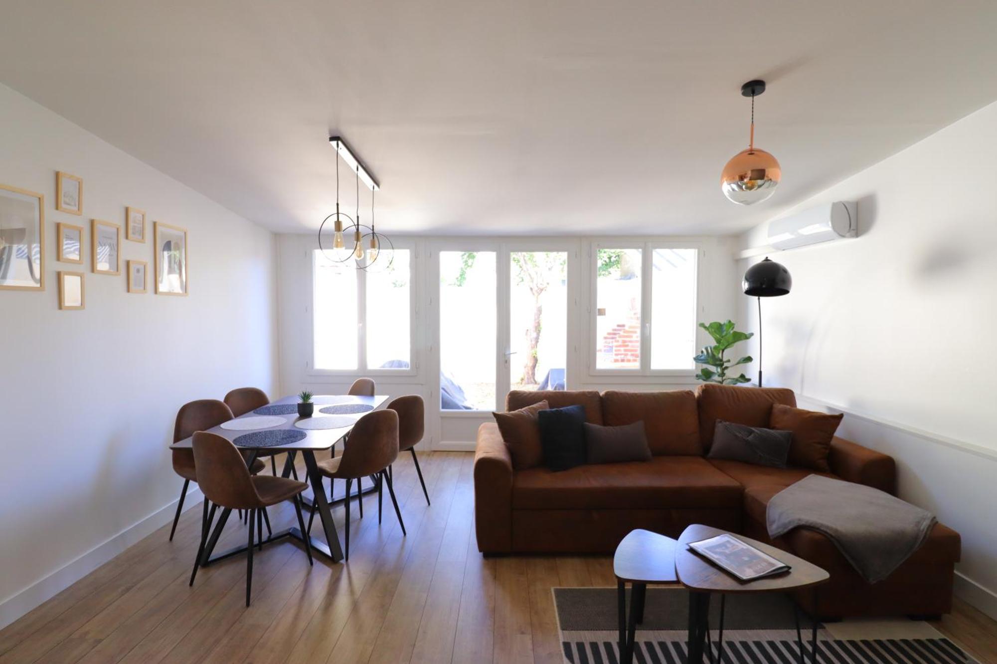 Le Patio - Spacieux T3 Avec Climatisation Et Jardin Privatif Bergerac Exterior foto