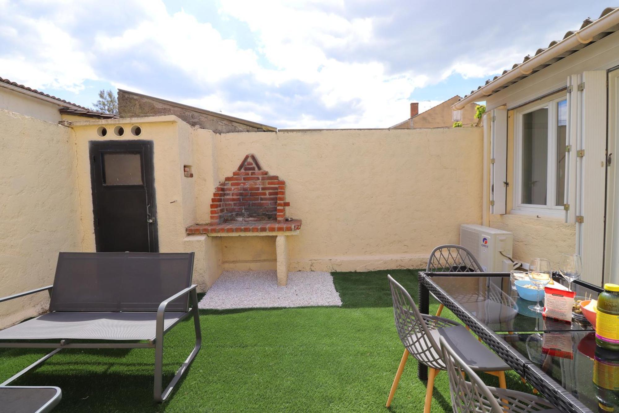 Le Patio - Spacieux T3 Avec Climatisation Et Jardin Privatif Bergerac Exterior foto